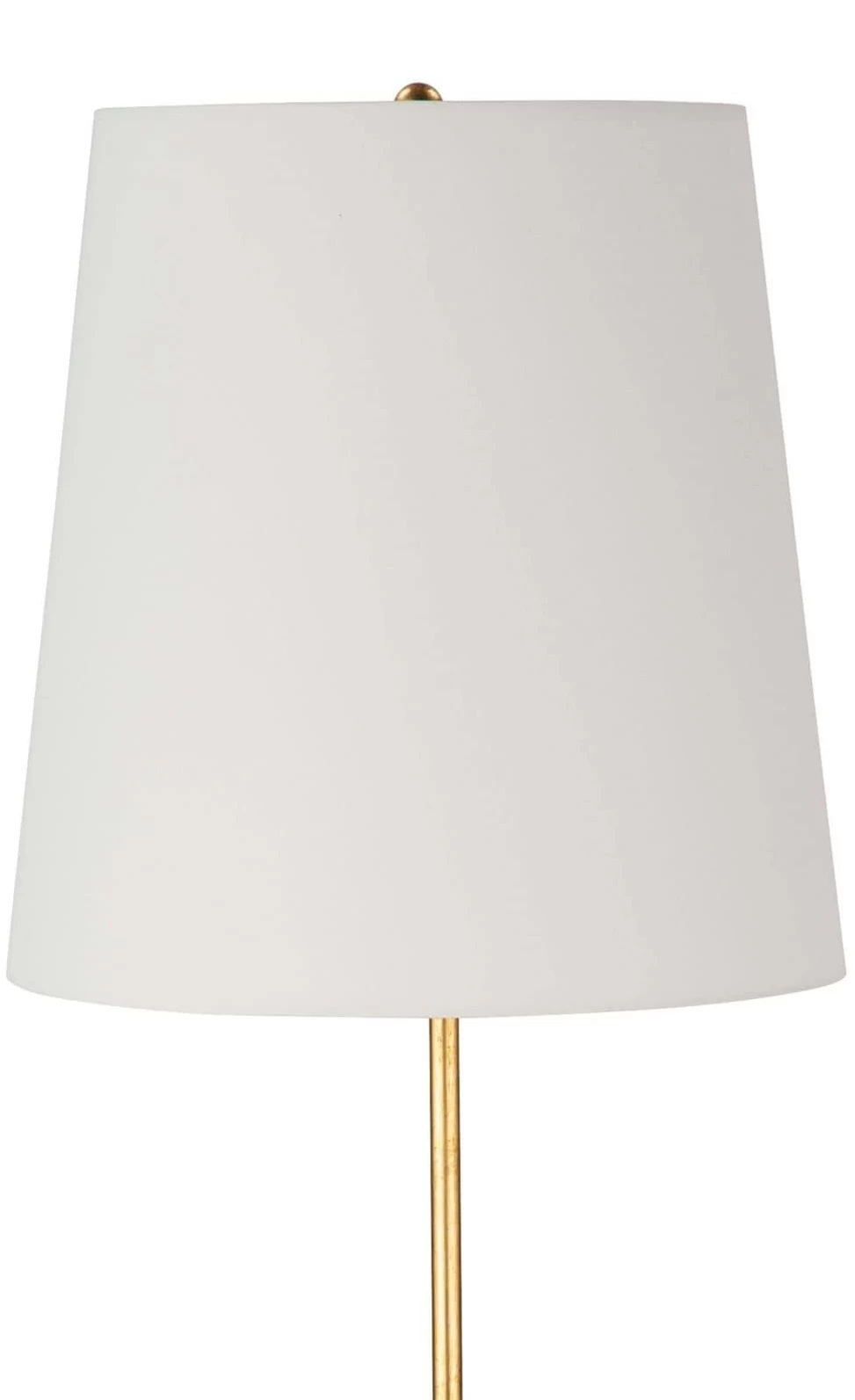 Regina Andrew Juniper Cast White/Gold-Leaf Floor Lamp 2 Regina Andrew Juniper Cast White/Gold-Leaf Floor Lamp - Image 2
