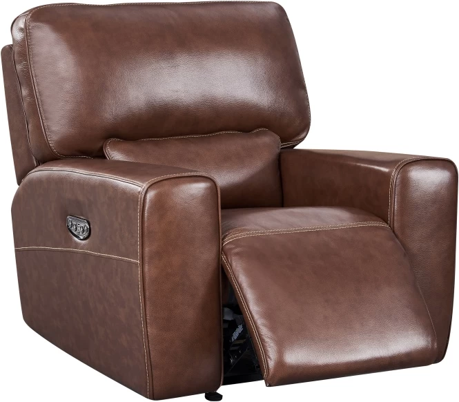 Leather Italia™ Georgetowne Broadway Brown Power Recliner 1 Leather Italia™ Georgetowne Broadway Brown Power Recliner