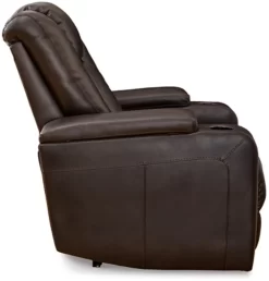 Signature Design By Ashley® Mancin Chocolate Recliner -Furniture comprehensive store a9dcbd34 4d0c 4d13 ba25 356e90d4b45c