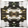 Laura Park Designs Zanzibar Black/White 22" X 22" Throw Pillow