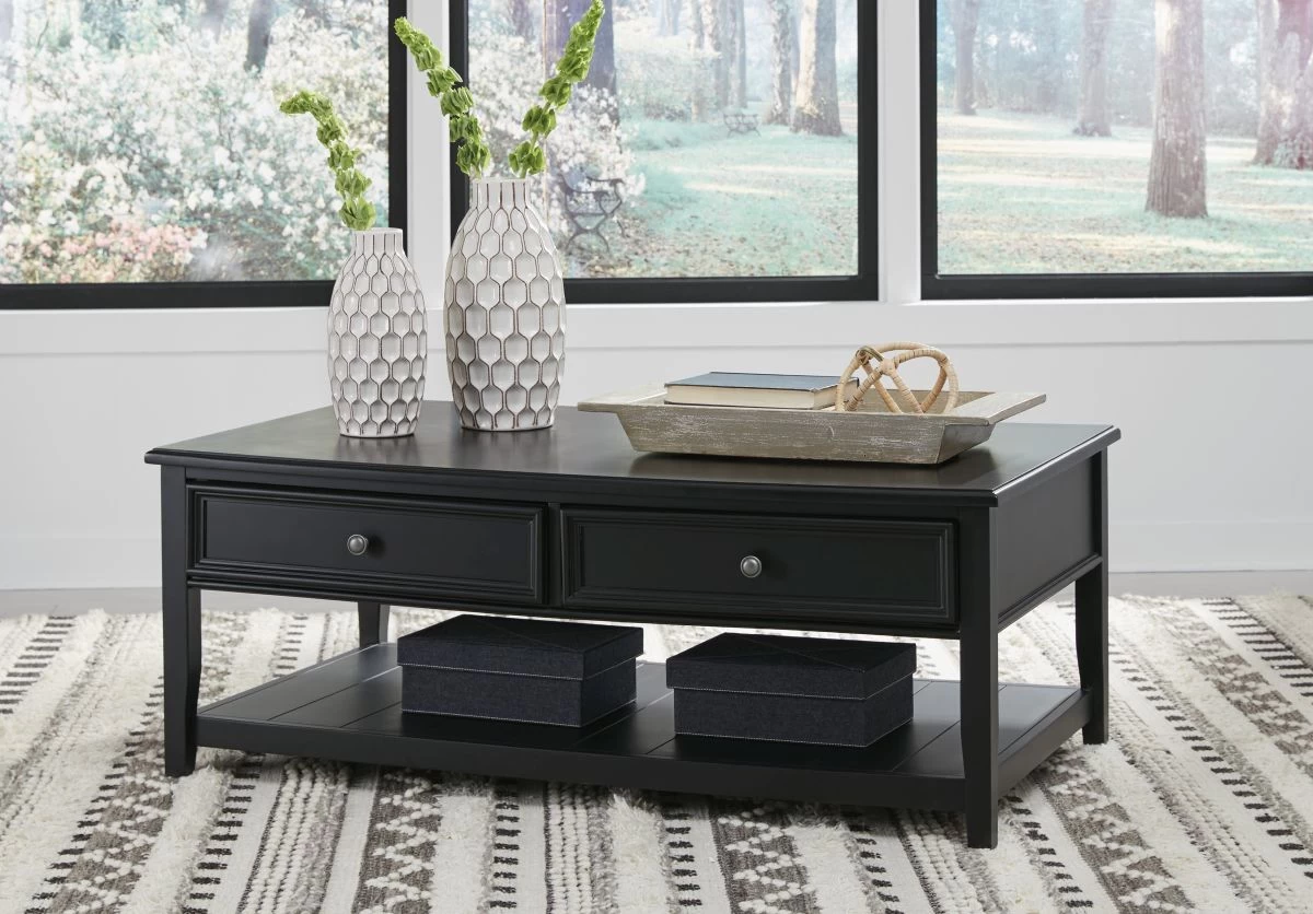 Signature Design By Ashley® Beckincreek Black Coffee Table 5 Signature Design By Ashley® Beckincreek Black Coffee Table - Image 5