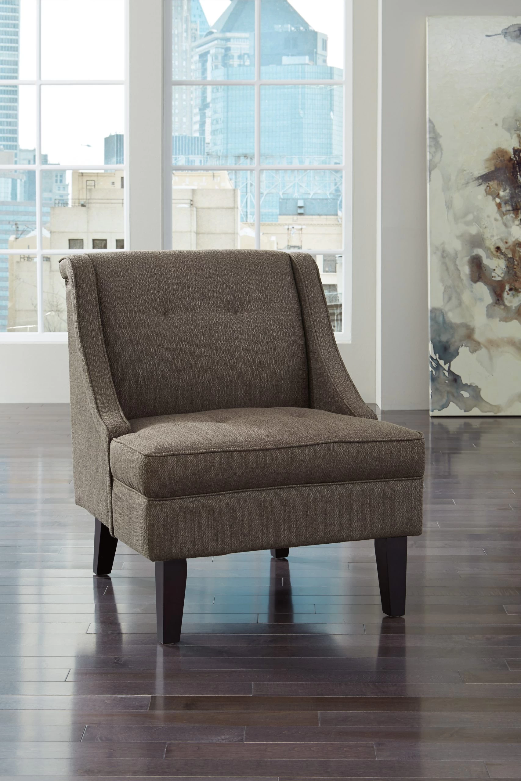Signature Design By Ashley® Clarinda Gray Accent Chair 2 Signature Design By Ashley® Clarinda Gray Accent Chair - Image 2