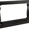 Signature Design By Ashley® Mallacar Black Sofa Table