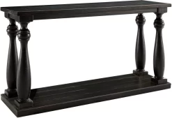 Signature Design By Ashley® Mallacar Black Sofa Table