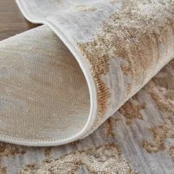 Feizy Laina Beige-Gray 5' X 7'10" Rug -Furniture comprehensive store ad4486db 5def 4426 8277 bb7fbe3c4760