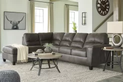 Signature Design By Ashley® Navi 2-Piece Smoke Right-Arm Facing Sectional With Chaise -Furniture comprehensive store adc2c059 f63c 4d58 97ce 03d88257b2bb