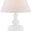 Forty West Linden White Table Lamp
