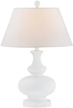 Forty West Linden White Table Lamp