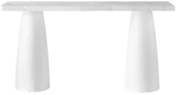 Universal Explore Home™ Tranquility - Miranda Kerr Home Harmony Milky Mushroom/White Console Table