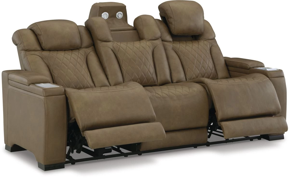 Signature Design By Ashley® Strikefirst Nutmeg Power Reclining Sofa 2 Signature Design By Ashley® Strikefirst Nutmeg Power Reclining Sofa - Image 2