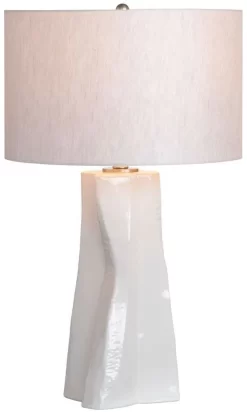Crestview Collection Salisbury White Table Lamp