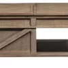 Liberty Parkland Falls Weathered Taupe Square Lift Top Cocktail Table