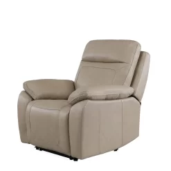 Man Wah Ivory Leather Power Zero Gravity Recliner -Furniture comprehensive store b1cc908c 40a9 4718 80fd 49d9ad0ba880 scaled