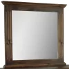 Vintage Furniture Chalet Walnut Mirror