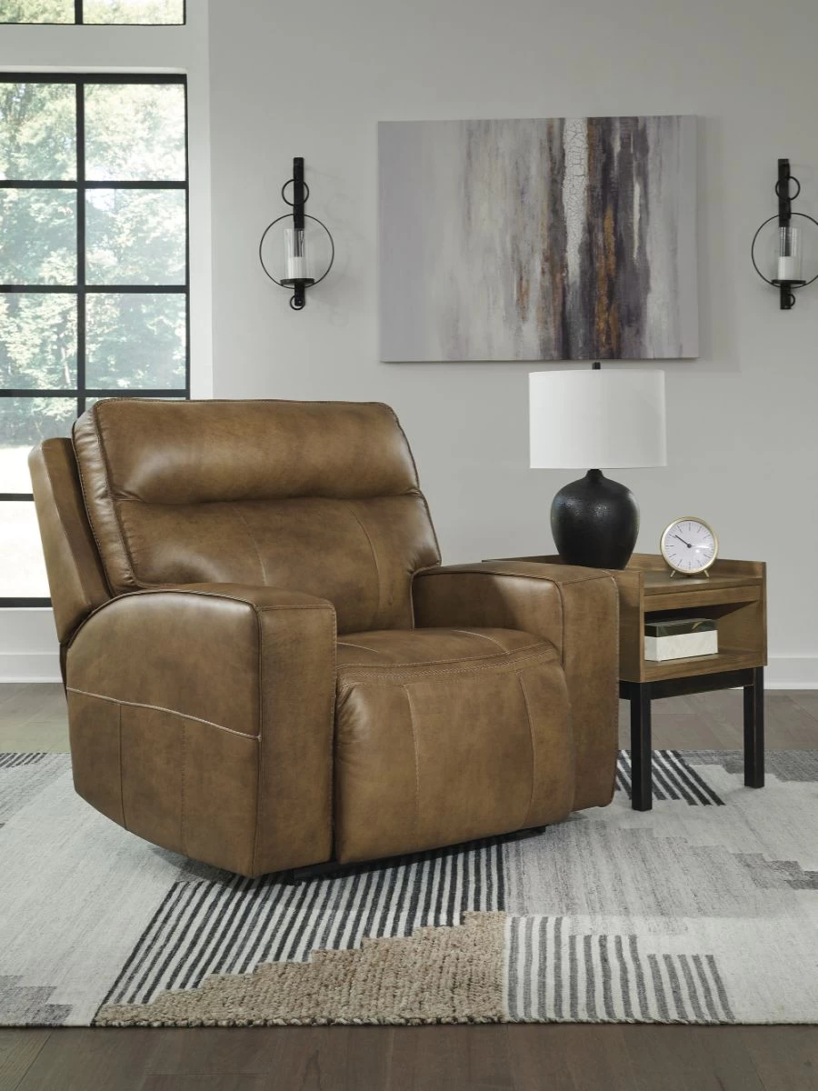 Signature Design By Ashley® Game Plan Caramel Oversized Recliner 7 Signature Design By Ashley® Game Plan Caramel Oversized Recliner - Image 7