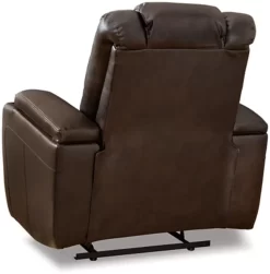Signature Design By Ashley® Mancin Chocolate Recliner -Furniture comprehensive store b4caca0e 8a25 428c 9954 04aaf9da342c