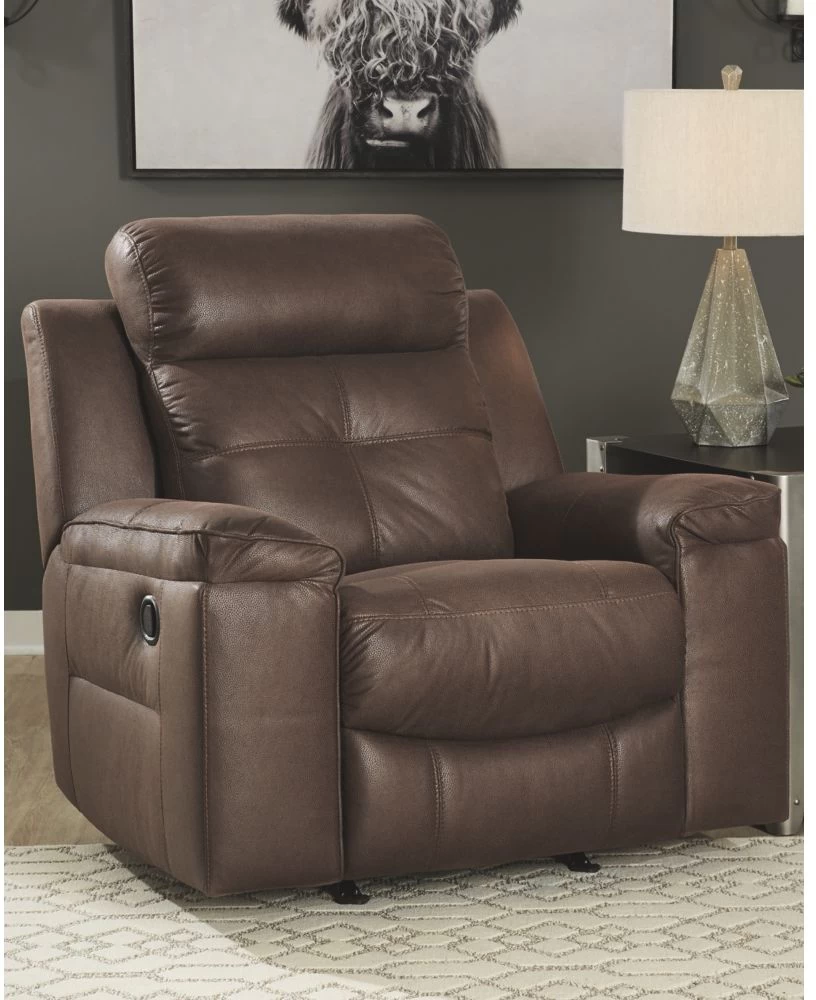 Signature Design By Ashley® Jesolo Coffee Rocker Recliner 2 Signature Design By Ashley® Jesolo Coffee Rocker Recliner - Image 2