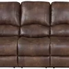 Steve Silver Co.® Navarro Saddle Brown Reclining Sofa