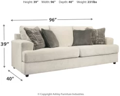 Signature Design By Ashley® Soletren Stone Queen Sofa Sleeper -Furniture comprehensive store b81e3c05 b522 4e44 8868 941a85696fcb