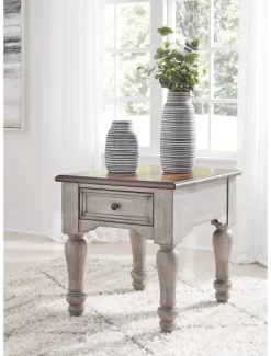 Signature Design By Ashley® Lodenbay Antique Gray/Brown End Table -Furniture comprehensive store b8e94c54 2a85 4ae7 ba7d 41ce016883ca
