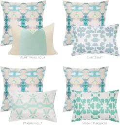 Laura Park Designs Blue Lagoon 22 X 22 Pillow 9 Laura Park Designs Blue Lagoon 22 X 22 Pillow -Furniture comprehensive store ba11ecc8 4cb2 4ead 861b 5c8e0bca2b99