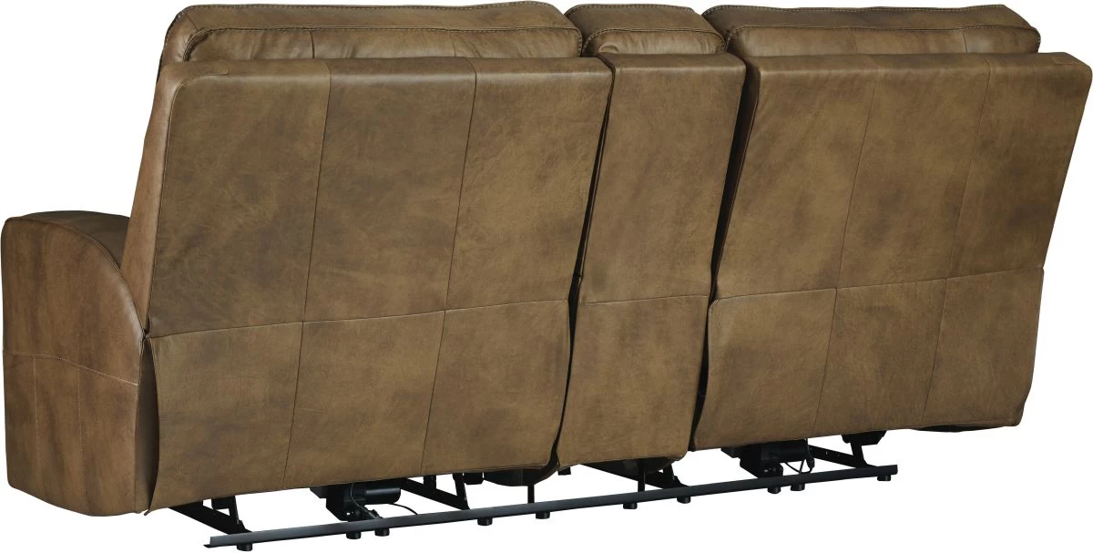 Signature Design By Ashley® Game Plan Caramel Power Reclining Loveseat 2 Signature Design By Ashley® Game Plan Caramel Power Reclining Loveseat - Image 2