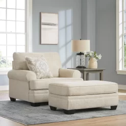 Benchcraft® Rilynn Linen Oversized Accent Chair -Furniture comprehensive store bb476eff 7eac 4519 aa46 2ea54b13ef0f