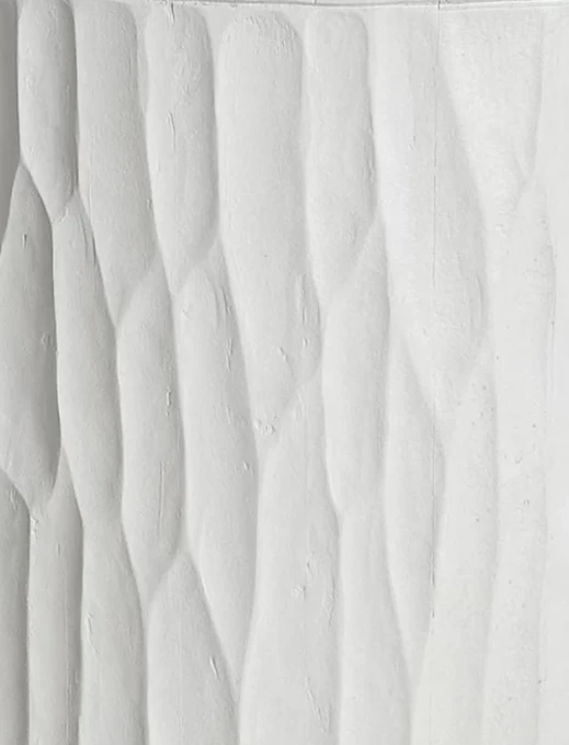 Crestview Collection Malibu White Accent Table 2 Crestview Collection Malibu White Accent Table - Image 2