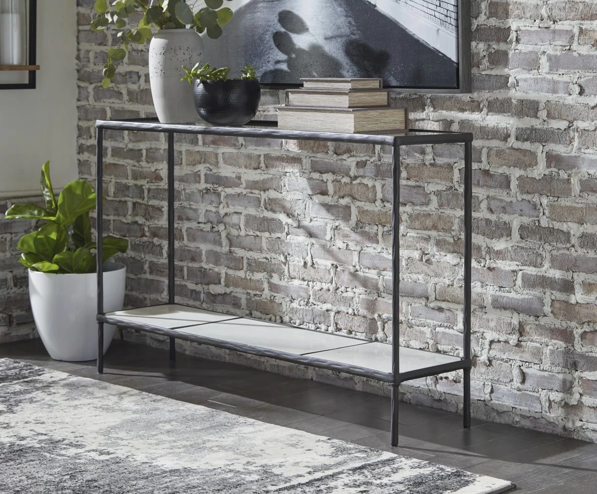 Signature Design By Ashley® Ryandale Antique Black Console Sofa Table 5 Signature Design By Ashley® Ryandale Antique Black Console Sofa Table - Image 5