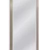 Bassett Mirror Stainless Polished Chrome Floor Mirror