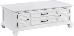 Steve Silver Co.® Charlestown White Lift-Top Cocktail Table