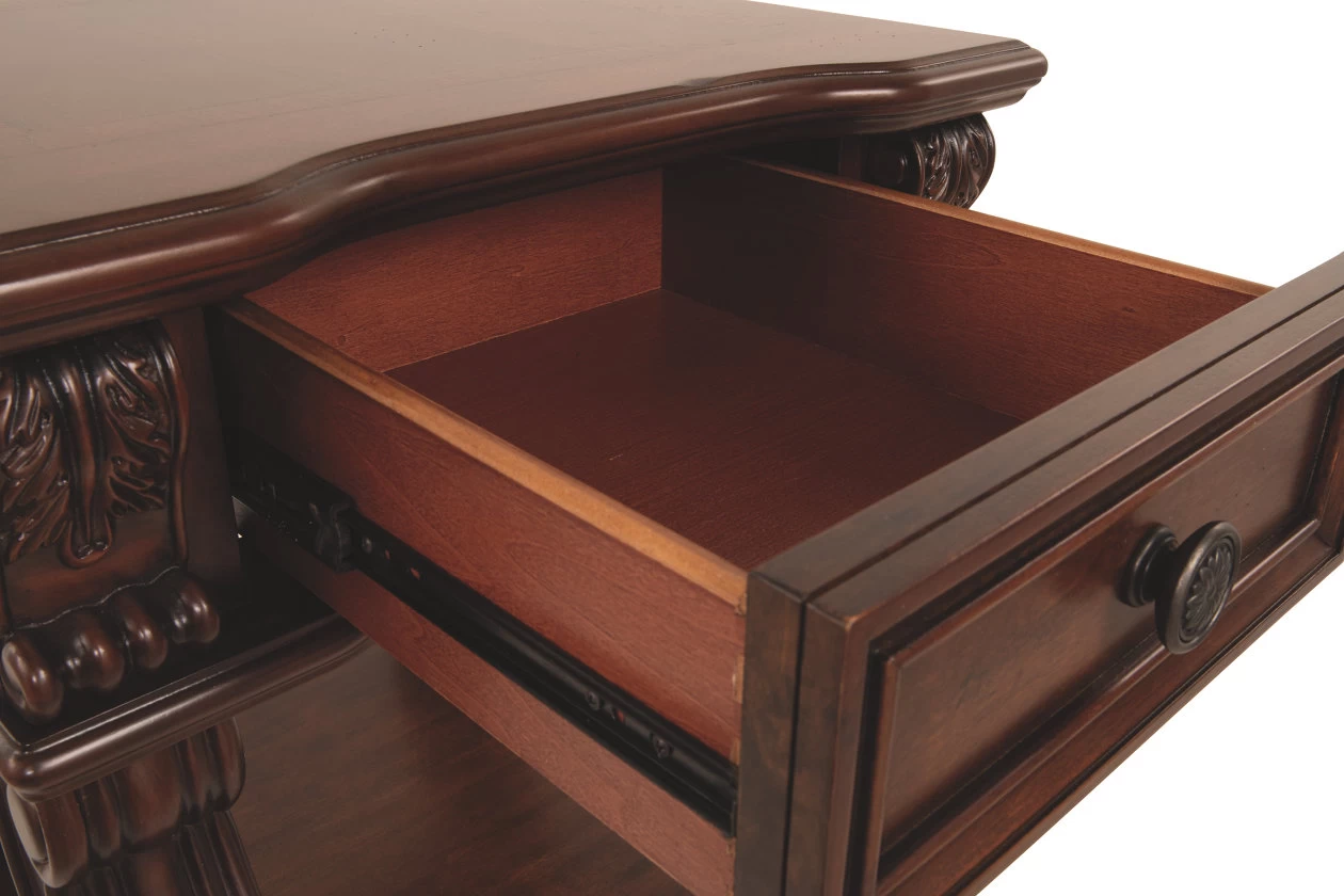 Signature Design By Ashley® Alymere Rustic Brown End Table 4 Signature Design By Ashley® Alymere Rustic Brown End Table - Image 4