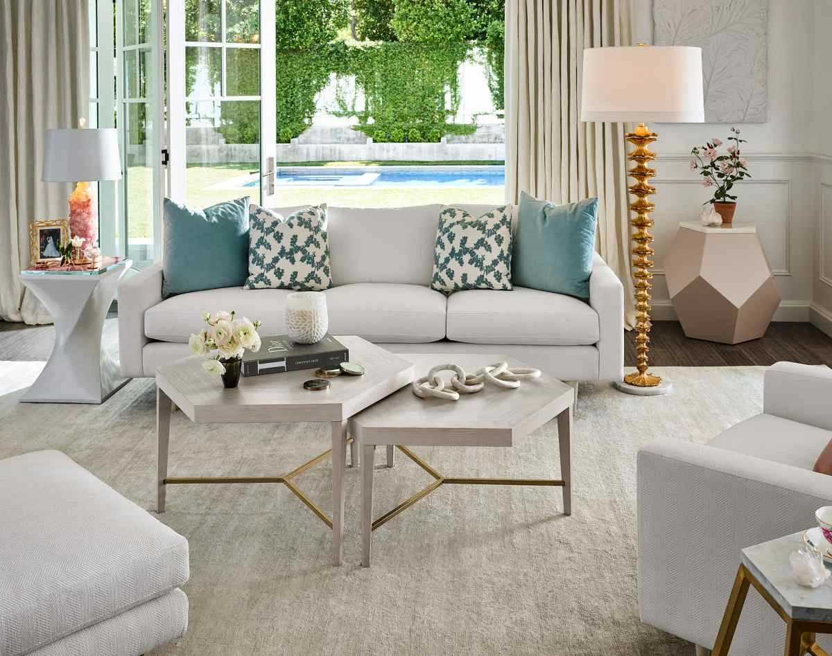 Universal Explore Home™ Love. Joy. Bliss.-Miranda Kerr Home Sydney Alabaster Bunching Cocktail Tables 6 Universal Explore Home™ Love. Joy. Bliss.-Miranda Kerr Home Sydney Alabaster Bunching Cocktail Tables - Image 6