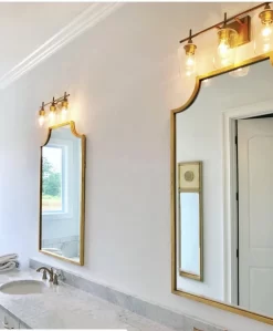 Zeugma Imports Gold Wall Mirror -Furniture comprehensive store be95e353 d018 40b0 9788 6f6e87681233