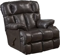 Catnapper® Victor Chocolate Chaise Rocker Recliner