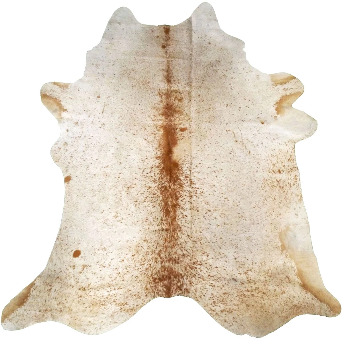 BS Trading® Natural Brown/White Large Salt & Pepper Cowhide Throw Rug 1 BS Trading® Natural Brown/White Large Salt & Pepper Cowhide Throw Rug