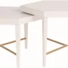 Universal Explore Home™ Love. Joy. Bliss.-Miranda Kerr Home Sydney Alabaster Bunching Cocktail Tables