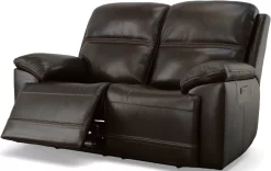 Flexsteel® Jackson Dark Brown Power Reclining Loveseat With Power Headrests -Furniture comprehensive store c13e0a48 8fe8 49b9 9650 25bdc208ab5a