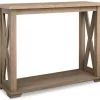 Signature Design By Ashley® Elmferd Light Brown Sofa Table