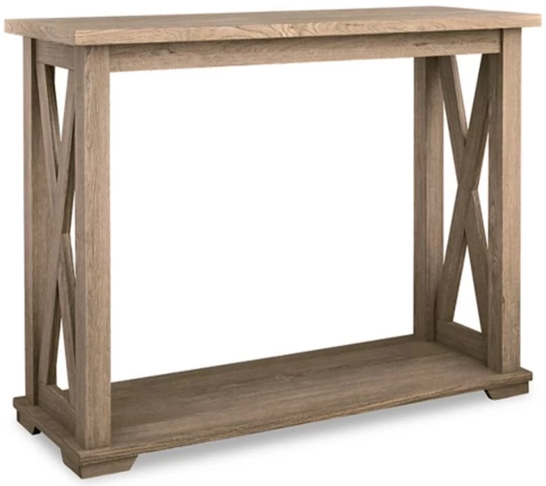 Signature Design By Ashley® Elmferd Light Brown Sofa Table 1 Signature Design By Ashley® Elmferd Light Brown Sofa Table
