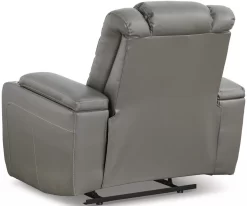 Signature Design By Ashley® Mancin Gray Recliner -Furniture comprehensive store c2b00f71 0fa1 4145 81e0 bd8f6bffb7ee