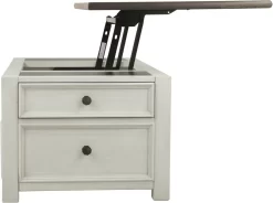 Signature Design By Ashley® Bolanburg Two-tone Lift Top Coffee Table -Furniture comprehensive store c43784b6 0587 4d5a aae3 e44b903c9d3f