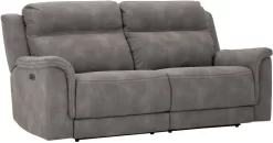 Signature Design By Ashley® Next-Gen DuraPella Slate Power Recline Sofa -Furniture comprehensive store c7064632 06f4 4299 885c 097244cff076