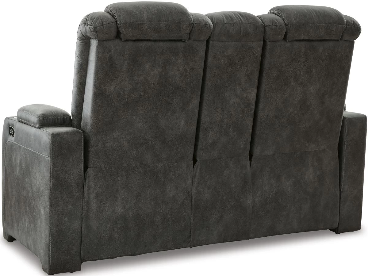 Signature Design By Ashley® Soundcheck Storm Power Reclining Loveseat 4 Signature Design By Ashley® Soundcheck Storm Power Reclining Loveseat - Image 4