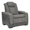 Signature Design By Ashley® Next-Gen DuraPella Slate 39" Power Recliner