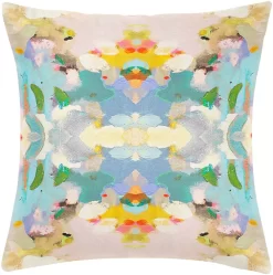 Laura Park Designs Calypso Multi-Colored 22 X 22 Throw Pillow