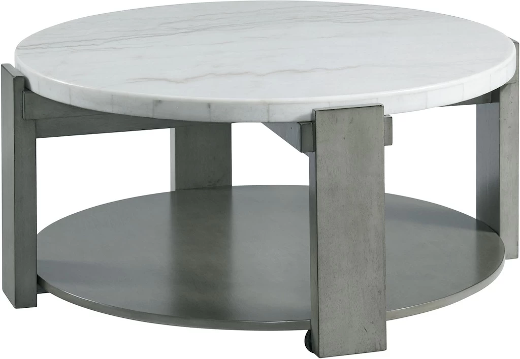 Elements International Rosamel Gray/Marble Coffee Table 1 Elements International Rosamel Gray/Marble Coffee Table