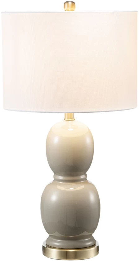 A & B Home Almond Ceramic Table Lamp 2 A & B Home Almond Ceramic Table Lamp - Image 2