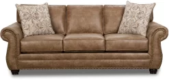 Behold™ Home Woodland Brown Sofa