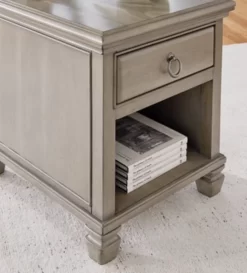 Signature Design By Ashley® Lexorne Gray End Table -Furniture comprehensive store ccf7f9c2 756b 4b75 9cc7 161d9f76d712